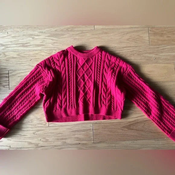 SNDYS Nellie Crop Sweater Revolve - Picture 4 of 5